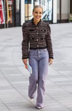 KATIE PIPER Arrives at ITV Studios in London 08/04/2022