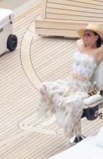 KATY PERRY in Swimsuit at a Beach in Positano 08/26/2022