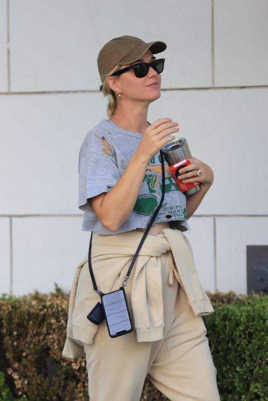 KATY PERRY Out and About in West Hollywood 08/24/2022