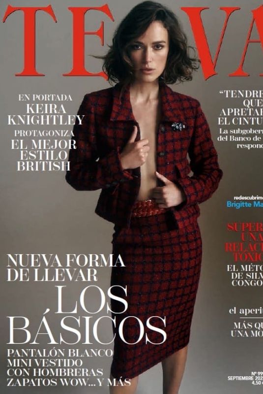 KEIRA KNIGHTLEY in Telva Magazine, Spain September 2022