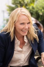KELLI GIDDISH and MARISKA HARGITAY on the Set of Law and Order: Special Victims Unit in New York 08/04/2022