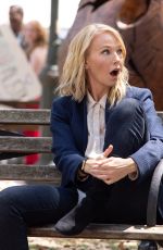 KELLI GIDDISH and MARISKA HARGITAY on the Set of Law and Order: Special Victims Unit in New York 08/04/2022