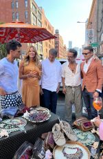 KELLY BENSIMON Celebrates Soho at Osteria Morini in New York 08/19/2022