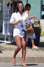 KELLY ROWLAND in Shorts Out in West Hollywood 08/12/2022