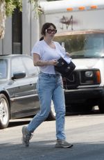 KESHA in Denim Heading for Dinner in Los Angeles 08/23/2022
