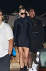 KHLOE KARDASHIAN Arrives at Nobu Restaurant in Malibu 08/08/2022