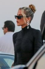 KHLOE KARDASHIAN Arrives at Nobu Restaurant in Malibu 08/08/2022
