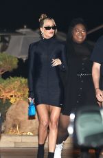 KHLOE KARDASHIAN Arrives at Nobu Restaurant in Malibu 08/08/2022