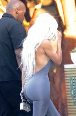 KIM and KHLOE KARDASHIAN and KRIS JENNER Arrives at Kendall Jenner