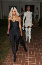KIM and KHLOE KARDASHIAN Leaves Kendall Jenner