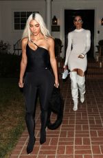 KIM and KHLOE KARDASHIAN Leaves Kendall Jenner