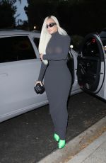 KIM KARDASHIAN Arrives at a Charity Event in Brentwood 08/27/2022