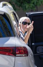 KIM KARDASHIAN Takes Her Daughter North to Art Class in Westlake 08/02/2022