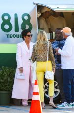 KRIS JENNER Arrives at Kendall Jenner