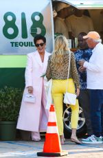 KRIS JENNER Arrives at Kendall Jenner