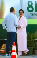 KRIS JENNER Arrives at Kendall Jenner