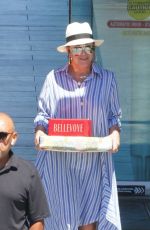 KRIS JENNER Arrives Back in Los Angeles 08/11/2022
