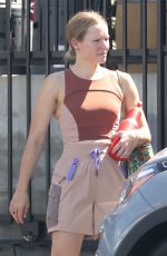 KRISTEN BELL Heading to Her Home After Workout at Metamorphosis Studio in Los Feliz 08/06/2022