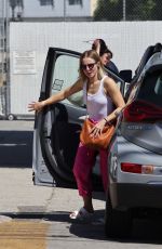 KRISTEN BELL Out and About in Los Angeles 08/30/2022