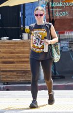 KRISTEN BELL Out for Lunch with a Friend in Los Feliz 08/03/2022 