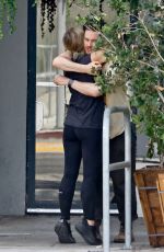 KRISTEN BELL Out for Lunch with a Friend in Los Feliz 08/03/2022 