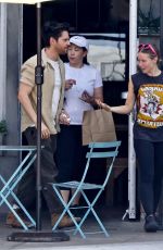KRISTEN BELL Out for Lunch with a Friend in Los Feliz 08/03/2022 