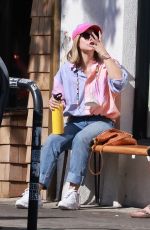 KRISTEN BELL Out for Pizza and Ice Cream in Los Feliz 08/29/2022