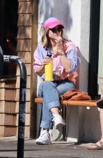 KRISTEN BELL Out for Pizza and Ice Cream in Los Feliz 08/29/2022