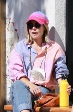 KRISTEN BELL Out for Pizza and Ice Cream in Los Feliz 08/29/2022