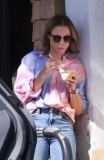 KRISTEN BELL Out for Pizza and Ice Cream in Los Feliz 08/29/2022