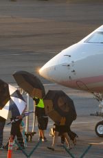 KYLIE JENNER and Travis Scott Arrives Back in Los Angeles 08/12/2022