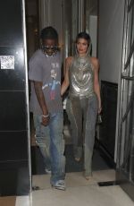 KYLIE JENNER and Travis Scott Leaves Their Hotel in London 08/07/2022