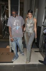 KYLIE JENNER and Travis Scott Leaves Their Hotel in London 08/07/2022