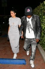 KYLIE JENNER and Travis Scott Out for Dinner at Lucky