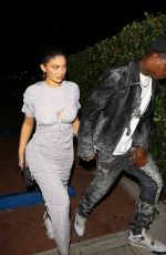 KYLIE JENNER and Travis Scott Out for Dinner at Lucky