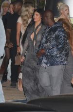 KYLIE JENNER and YRIS PALMER Arrive at Nobu in Malibu 08/18/2022