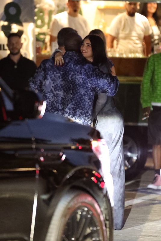 KYLIE JENNER and YRIS PALMER Arrive at Nobu in Malibu 08/18/2022