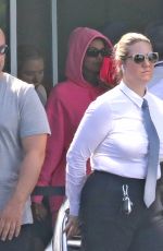 KYLIE JENNER Arrives at Milan Airport by Private Jet 08/02/2022