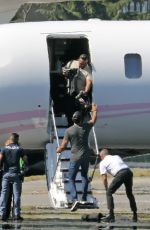 KYLIE JENNER Arrives at Milan Airport by Private Jet 08/02/2022