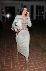 KYLIE JENNER Leaves Kendall Jenner’s 818 Tequila Investor’s Event in Beverly Hills 08/17/2022