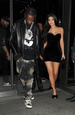 KYLIE JENNER Out for Dinner at Nobu Portman Square in London 08/04/2022