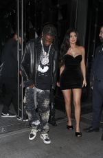 KYLIE JENNER Out for Dinner at Nobu Portman Square in London 08/04/2022