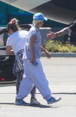 LADY GAGA  Boarding a Private Jet in Los Angeles 08/05/2022