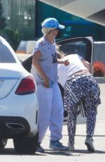LADY GAGA  Boarding a Private Jet in Los Angeles 08/05/2022