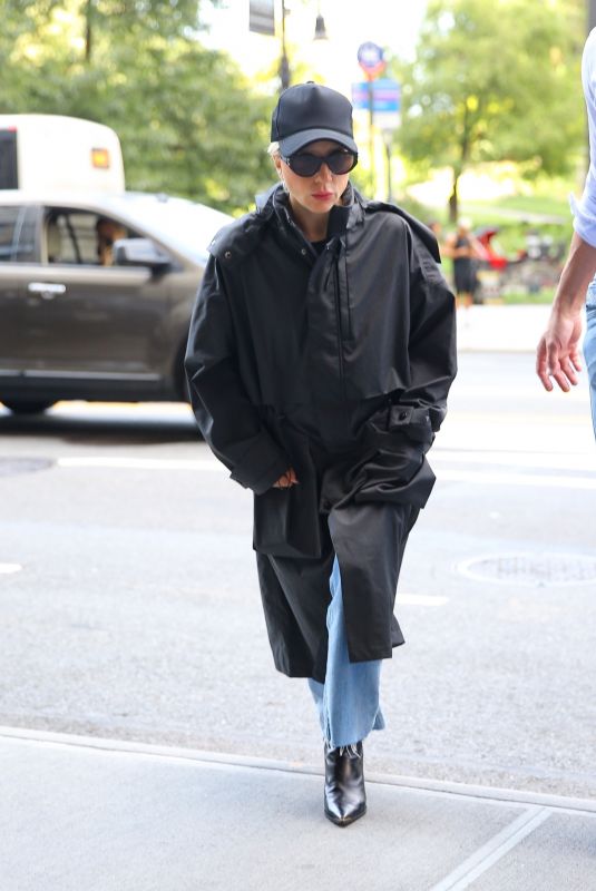 LADY GAGA Out and About in New York 08/11/2022