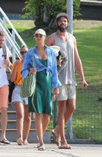 LAIS RIBEIRO and Joakim Noah Out for a Ride on a Speedboat in Rio de Janeiro 08/03/2022