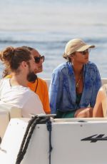 LAIS RIBEIRO and Joakim Noah Out for a Ride on a Speedboat in Rio de Janeiro 08/03/2022