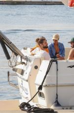 LAIS RIBEIRO and Joakim Noah Out for a Ride on a Speedboat in Rio de Janeiro 08/03/2022