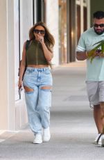 LARSA PIPPEN Out Shopping at Bal Harbour Shops in Miami 08/09/2022