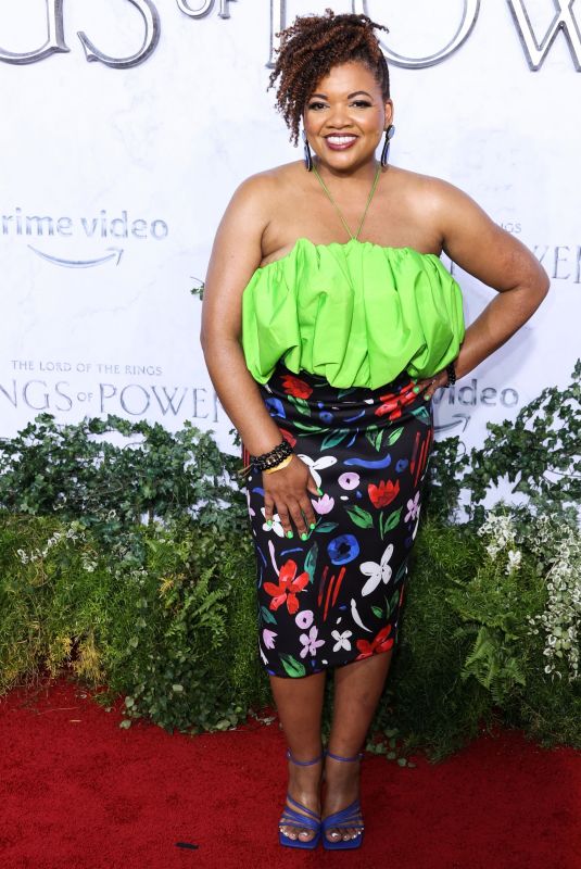 LATASHA GILLESPIE at The Lord of the Rings: The Rings of Power Premiere in Los Angeles 08/15/2022